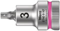 Wera 05003974001 - 8740 B HF Zyklop Bitdop - Inbus 3 x 35mm met vasthoudfunctie (1 stuk)