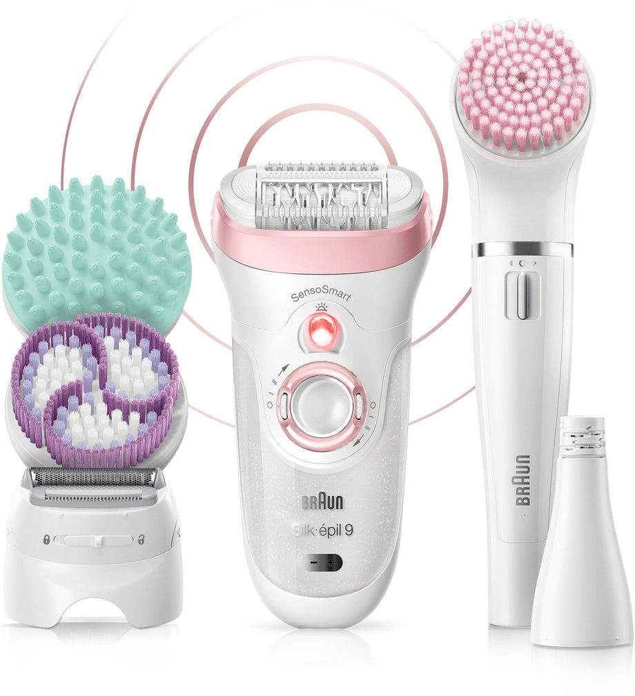 Braun Silk-épil 9 9-995 - Beauty Set - Epileerapparaat Scheerapparaat Scrubben Reiniging