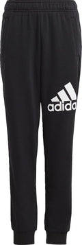 adidas Sportswear Essentials Regular Fit Big Logo Katoenen Broek - Kinderen - Zwart- 128