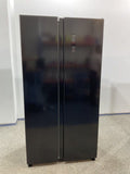 Exquisit CDJ445-040EB - Amerikaanse koelkast - 442 Liter - No Frost - Zwart