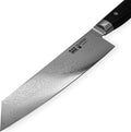 Yaxell Ran Kiritsuke 20 cm - 69 Lagen Damaststaal - VG10 Staal - 61 HRC - Canvas-Micarta Heft