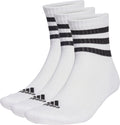 adidas Sportswear - 3-Stripes Korte Sokken - Laag model - Wit (3 paar)