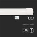 V-TAC VT-8350CCT - LED Grill Fitting - 50W 6000 Lumen 3-in-1 - Wit