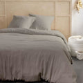 Bedset - TODAY - 123321 - 2 personen - 240x220cm - Effen katoenen gaas - Dune