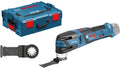 Bosch GOP 12V-28 - Accumultitool - Starlock interface - Blauw Zwart