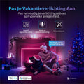 Lideka® - LED strip 10 Meter - RGB-IC - Dreamcolor - App bediening - 16 miljoen kleuren (2 stuks)