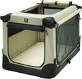 Maelson Soft Kennel - Opvouwbare hondenbench met stalen frame - Beige - X-Large 105 cm